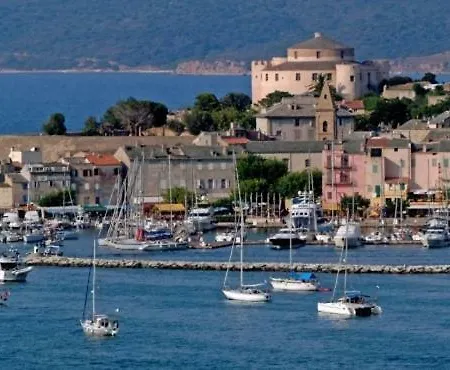 Plein Centre Florent Face Au Port * Saint-Florent (Corsica)